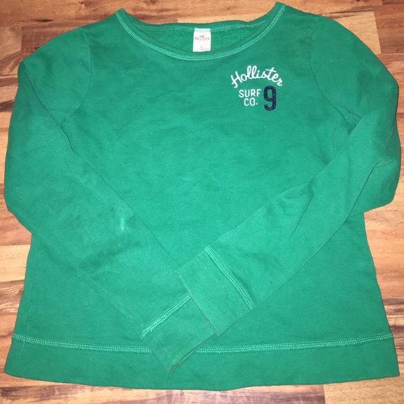Green Hollister Long-sleeve - Picture 1 of 1